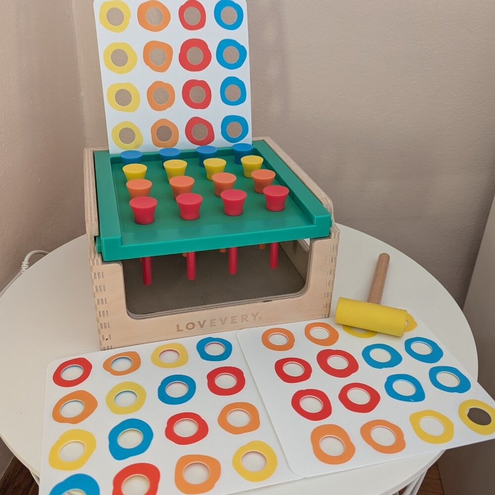 Lovevery Match and Tap Hammer Box